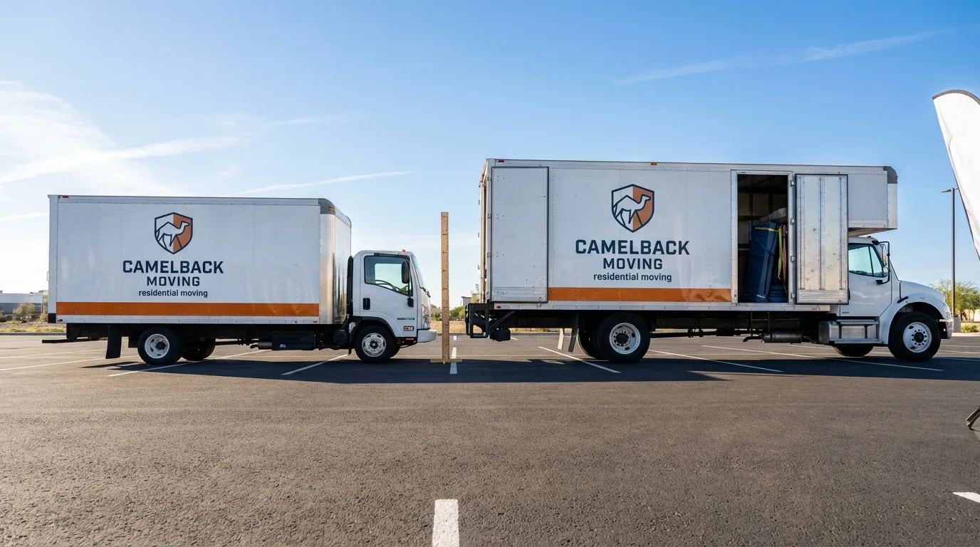 Moving truck size capacity guide in Chester Springs